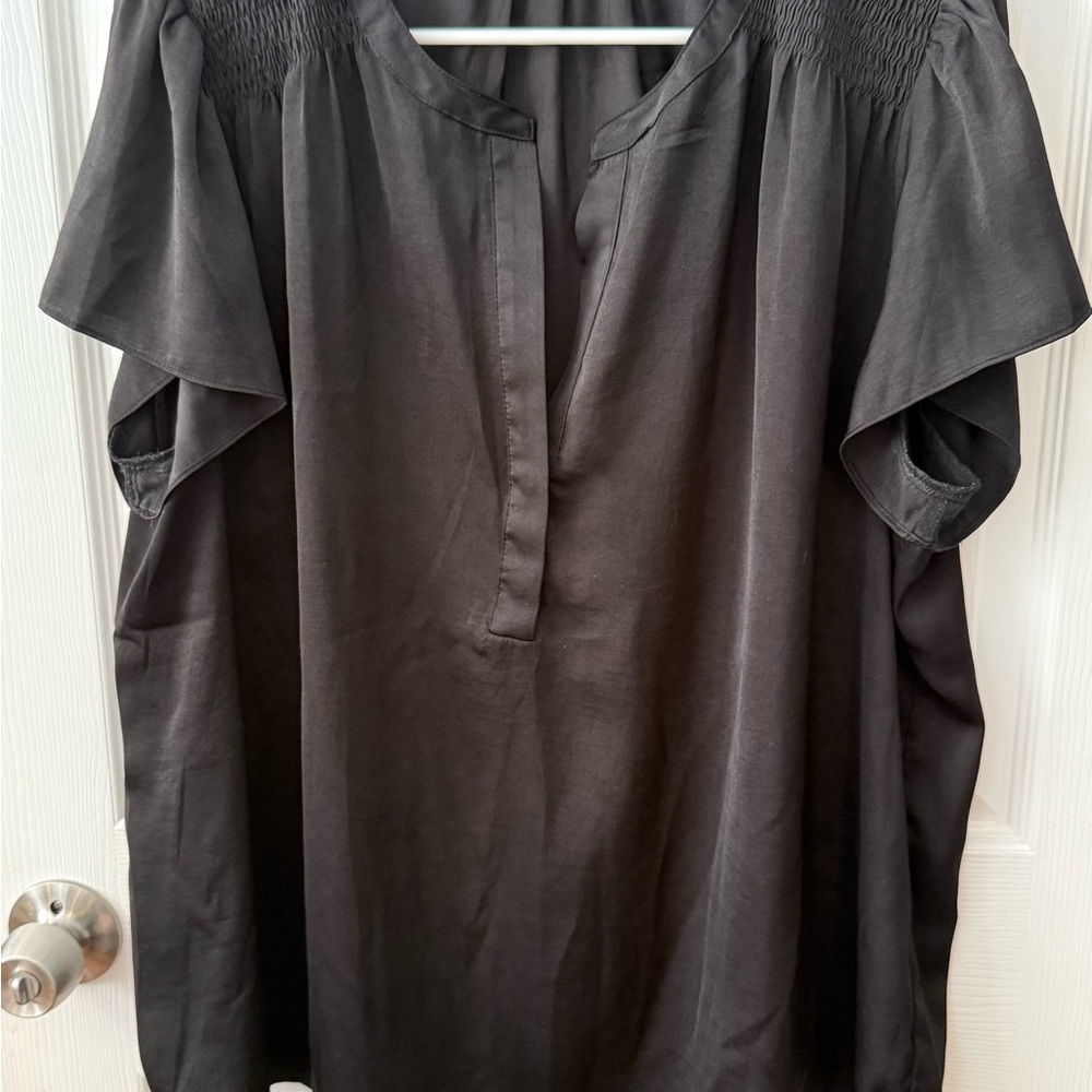 Elegant Black Women's Blouse